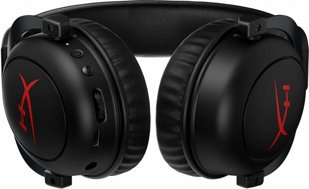 HyperX Cloud II Core | Draadloze Over-ear Gaming Headset | USB-A Receiver & 3.5mm | Zwart