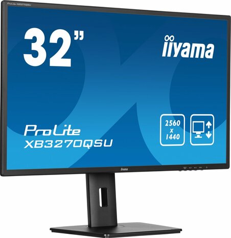 iiyama ProLite XB3270QSU-B1 32'' | 2560x1440 QHD IPS | 100Hz | HDMI DisplayPort | 3ms | Monitor