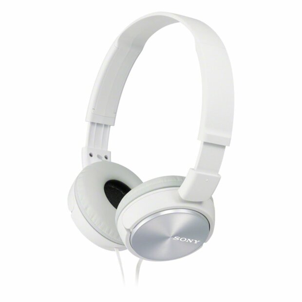 Sony MDR-ZX310AP | Bedrade On-ear Headset 3.5mm Connector | Wit