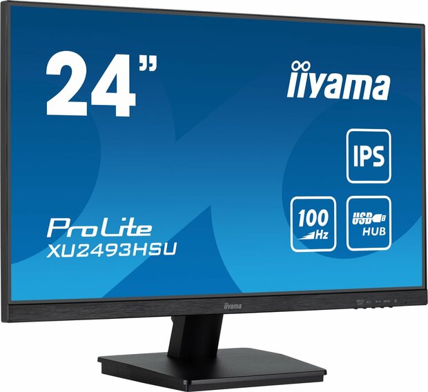 IIyama 24" ProLite XU2492HSU Full-HD HDMI Displayport USB Speakers