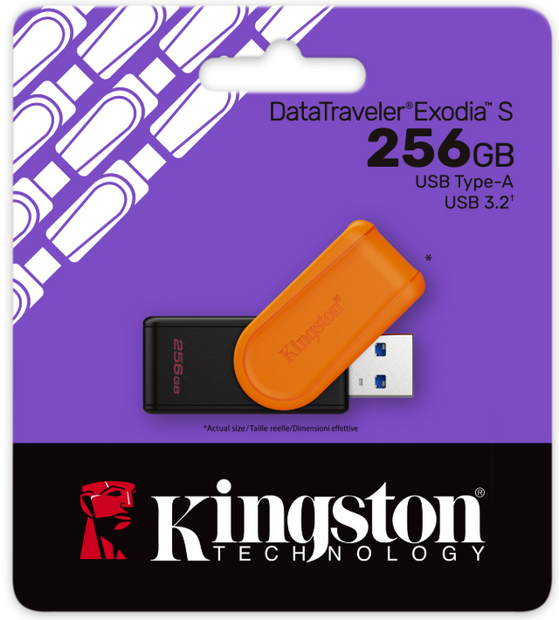 USB-Stick 256GB Kingston DataTraveler Exodia S USB 3.2
