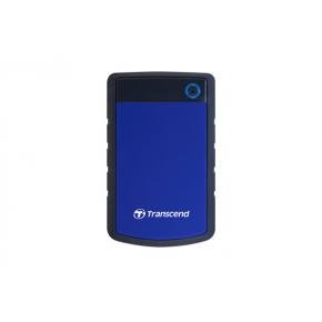 Transcend TS1TSJ25H3B StoreJet 25H3 Blue Portable HDD, 1TB, External, USB3.0, 5Gbps