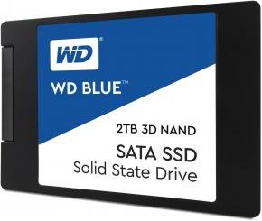 Western Digital WDS200T2B0A BLUE SSD, 2TB, 2.5INCH 7MM, SATA3, 3D