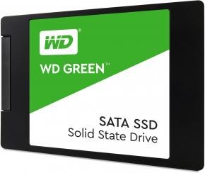 Western Digital WDS120G2G0A GREEN SSD, 120GB, 2.5 INCH, SATA3, 6 Gbit/s, 540 MB/s, 2.2W