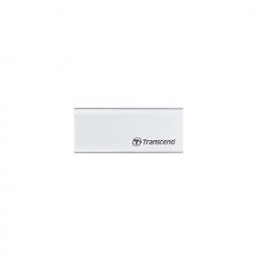 Transcend TS240GESD240C 240C Portable SSD, 240GB, Extern, USB 3.1 Gen2, 520/ 460 MB/s, Silver