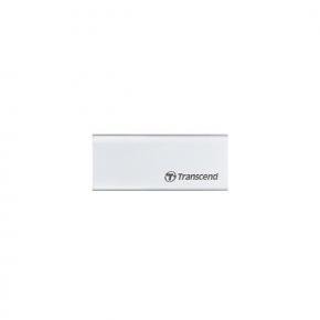 Transcend TS480GESD240C 240C Portable SSD, 480 GB, Extern, USB 3.1 Gen2, 520/ 460 MB/s, Silver