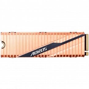 Gigabyte GP-ASM2NE6200TTTD AORUS SSD, 2 TB, M.2 NVMe Gen4, 3D TLC, 5000/ 4400MB/s, 750K/700K IOPS