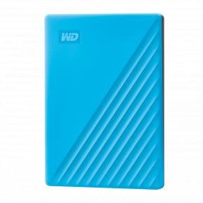 Western Digital WDBPKJ0040BBL-WESN My Passport External HDD, 4TB, USB 3.2 Gen 1, Blue