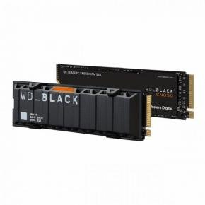 Western Digital WDS100T1X0E WD Black SN850 SSD, 1TB, M.2 NVMe, PCIe Gen4x4, 7000/ 4100 MB/s