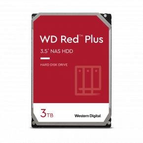 Western Digital WD30EFZX RED PLUS HDD, 3TB, SATA3, 5400 RPM, 256 MB, 147 MB/s