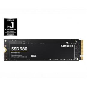 Samsung MZ-V8V500BW 980 SSD, 500 GB, PCle 3.0, NVMe M.2, 3500/ 3000 MB/s