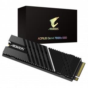 Gigabyte GP-AG70S2TB AORUS Gen4 7000s SSD 2000 GB, M.2, 7000/ 6850 MB/s, 700K/650K IOPS