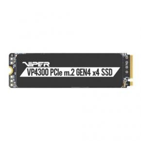 Patriot VP4300-1TBM28H VP4300 VIPER M.2 SSD, 1 TB, PCIe Gen4 x4, M.2 2280, 7400/5500 MB/s, 800K IOPS