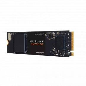 Western Digital WDS100T1B0E SN750 SE Black SSD, 1 TB, M.2, NVMe, 3600 MB/s