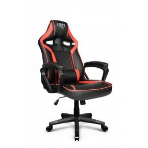 L33T Gaming 160564 Extreme Gaming Chair - RED, PU Leather, Class-4 gas lift