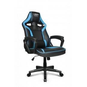 L33T Gaming 160566 Extreme Gaming Chair - BLUE, PU Leather, Class-4 gas lift