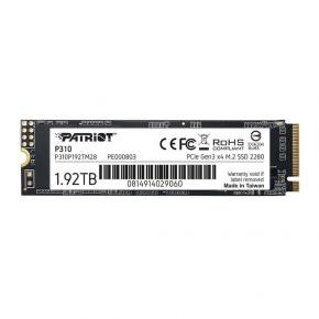 Patriot P310P480GM28P310 P310 SSD, 480 GB, M.2 2280, RETAIL, 1700/1500 MB/s, 280/250K IOPS