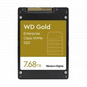 Western Digital WDS768T1D0D Gold Enterprise Class HDDNVMe SSD 7.68TB 6,35cm U.2 PCIe Gen 3.1 interna