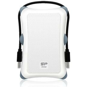 Silicon Power SP010TBPHDA30S3W Armor A30 portable HDD, USB3.2 gen 1, 1TB, Anti-shock, White/Black,