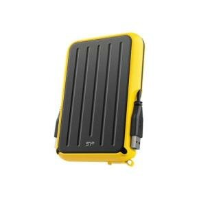 Silicon Power SP020TBPHD66SS3Y Armor A66 portable HDD, 2 TB, USB3.2 gen 1, Yellow, Certificate