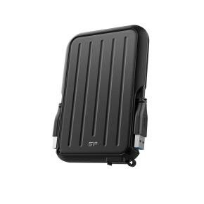 Silicon Power SP020TBPHD66SS3K Armor A66 portable HDD, 1 TB, USB 3.2 Gen 1, Black