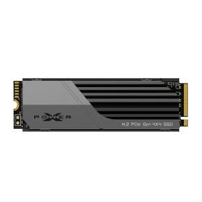 Silicon Power SP04KGBP44XS7005 XS70 SSD, 4 TB, M.2, PCIe Gen 4x4, 7300 MB/s, 3D NAND, DRAM cache