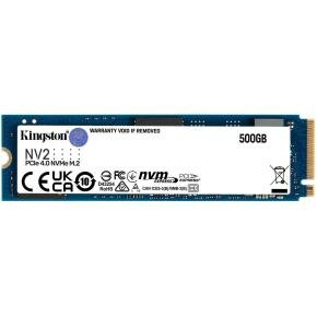 Kingston SNV2S/500G NV2 SSD, 500 GB, M.2 2280, PCIe 4.0 x4, 3000/ 1300 MB/s