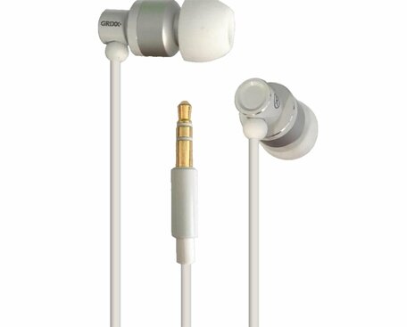 Grixx Optimum Headphone In-Ear White