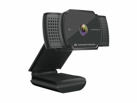 Conceptronic AMDIS02B webcam 5 MP 2592 x 1944 Pixels USB 2.0 Zwart