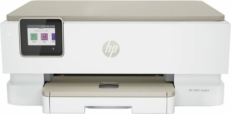 HP ENVY HP Inspire 7220e All-in-One printer, Kleur, Printer voor Home, Printen, kopiëren, scannen, Draadloos; HP+; Geschikt voor HP Instant Ink; Scan naar pdf