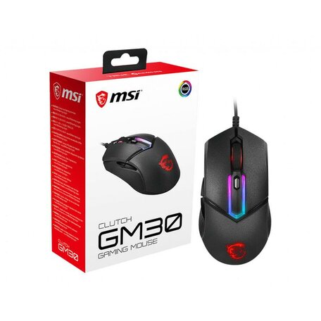 MSI Clutch GM30 muis Rechtshandig USB Type-A Optisch 6200 DPI