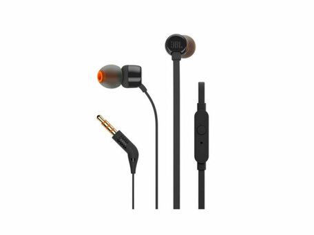 JBL TUNE 160 PURE BASS In Ear Headset Zwart