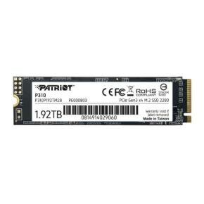 Patriot P310P240GM28P310 SSD, 240 GB, M.2 2280 (NVME) PCIe Gen3x4, SmartECC, 1700/ 1000 MB/s