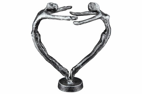 Sculptuur ' in love' ijzer
