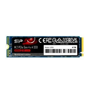 Silicon Power SP04KGBP44UD8505 UD85 SSD, 4 TB, M.2 NVME, 3600 MB/s, 3D NAND PCIe Gen 4x4