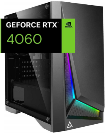 GamePC Core i5 12400 - 16GB - 1000GB M.2 SSD - RTX4060 
