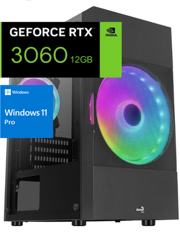 GamePC Core i5 12400 - 16GB - 500GB M.2 SSD - RTX3060 12GB Windows11