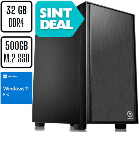 Sint PC Intel Core i7 12700 12-Core 32GB DDR4 500GB M.2 SSD DisplayPort Windows 11