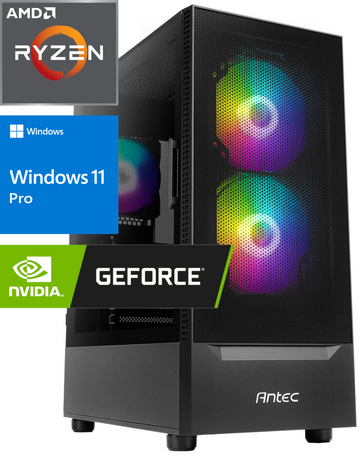 GamePC AMD Ryzen 5 4500 16GB 500GB SSD RTX3050 6GB Windows 11