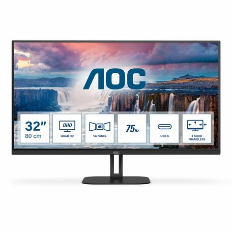 AOC V5 Q32V5CE/BK computer monitor 80 cm (31.5