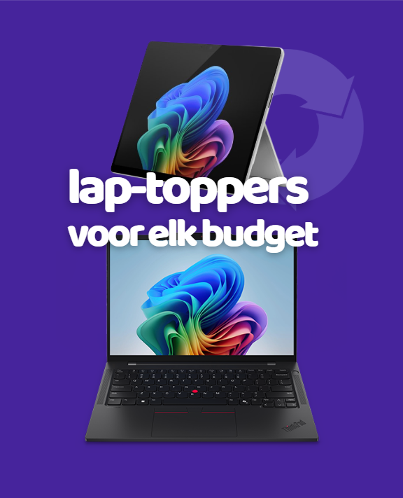 Refurbished laptops en tablets