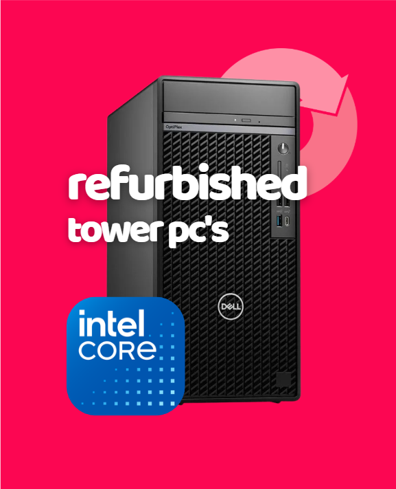 Refurbished tower PC's